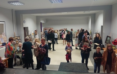Wernisaż wystawy "Tu wszędzie jest moja Ojczyzna", Konkurs plastyczny "Najpięknieszy Orzeł - Godło Polski" 1