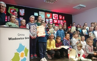 Wernisaż wystawy "Tu wszędzie jest moja Ojczyzna", Konkurs plastyczny "Najpięknieszy Orzeł - Godło Polski" 5