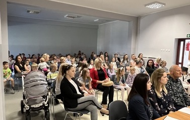 II Przegląd Piosenki Przedszkolnej o Złotą Nutkę w&oacute;jta gminy Wadowice G&oacute;rne 5